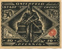 Osterfeld (heute: Oberhausen) - Stadt - 15.12.1921 - 50 Pfennig