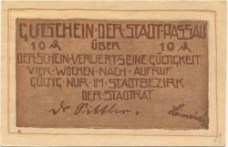 Passau - Stadt - -- - 10 Pfennig