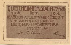 Passau - Stadt - -- - 10 Pfennig