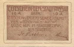 Passau - Stadt - -- - 10 Pfennig