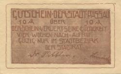 Passau - Stadt - -- - 10 Pfennig
