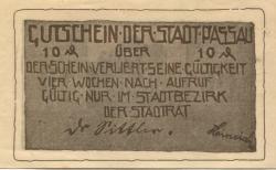 Passau - Stadt - -- - 10 Pfennig