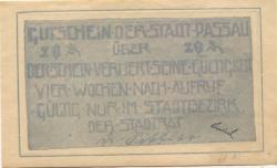 Passau - Stadt - -- - 20 Pfennig