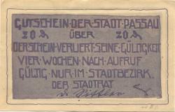 Passau - Stadt - -- - 20 Pfennig