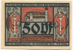 Paulinzella (heute: Königsee) - Gemeinde - - 31.3.1922 - 50 Pfennig