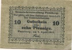 Penzberg - Gemeinde - 5.4.1917 - 10 Pfennig