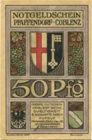 Pfaffendorf (heute: Koblenz) - Gemeinde - 5.11.1921 - 50 Pfennig