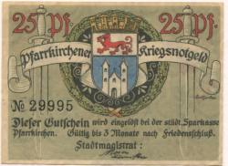 Pfarrkirchen - Stadt - -- - 25 Pfennig