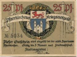 Pfarrkirchen - Stadt - -- - 25 Pfennig