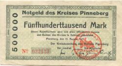 Pinneberg - Kreis - 13.8.1923 - 500000 Mark