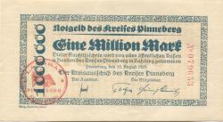Pinneberg - Kreis - 13.8.1923 - 1 Million Mark