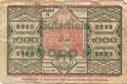Pirmasens - Stadt - 12.7.1923 - 1.9.1923 - 100000 Mark 