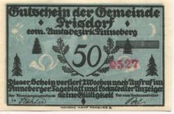 Prisdorf - Gemeinde - -- - 50 Pfennig