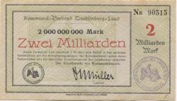 Quedlinburg - Kreis - -- - 2 Milliarden Mark 
