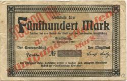 Quedlinburg - Stadt - -- - 500000 Mark