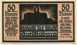 Quedlinburg - Stadt - Juli 1921 - 50 Pfennig