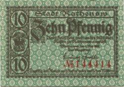 Rathenow - Stadt - 1.5.1917 - 10 Pfennig