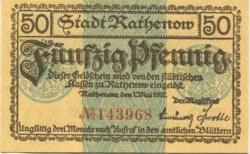 Rathenow - Stadt - 1.5.1917 - 50 Pfennig