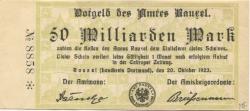 Rauxel (heute: Castrop-Rauxel) - Amt - 20.10.1923 - 50 Milliarden Mark