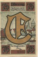 Rees - Stadt - 1921 - 75 Pfennig