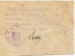 Regis-Breitingen - Stadt-Girokasse - 4.8.1923 - 200000 Mark