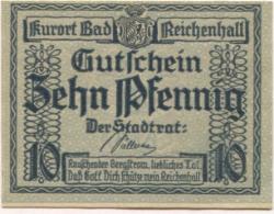 Reichenhall (Bad) - Stadt - -- - 10 Pfennig
