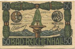Reichenhall (Bad) - Stadt - 1919 - 50 Pfennig