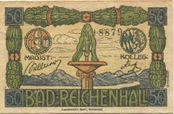 Reichenhall (Bad) - Stadt - 1919 - 50 Pfennig