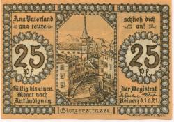 Reinerz (Bad) (heute: PL-Duszniki-Zdrój) - Stadt - 1.6.1921 - 25 Pfennig