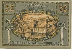 Reinerz (Bad) (heute: PL-Duszniki-Zdrój) - Stadt - 1.6.1921 - 50 Pfennig