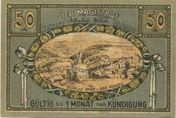Reinerz (Bad) (heute: PL-Duszniki-Zdrój) - Stadt - 1.6.1921 - 50 Pfennig