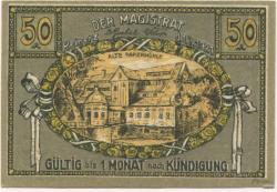Reinerz (Bad) (heute: PL-Duszniki-Zdrój) - Stadt - 1.7.1921 - 50 Pfennig