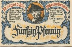Rheinsberg - Stadt - -- - 50 Pfennig