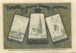 Roßla (heute: Südharz) - Gemeinde - 1.7.1921 - 25 Pfennig