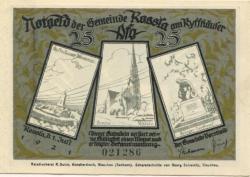Roßla (heute: Südharz) - Gemeinde - 1.7.1921 - 25 Pfennig