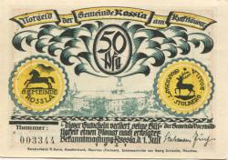 Roßla (heute: Südharz) - Gemeinde - 1.7.1921 - 50 Pfennig
