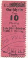 Roth - Stieber, Johann Philipp - -- - 10 Pfennig