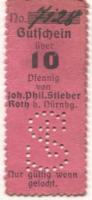 Roth - Stieber, Johann Philipp - -- - 10 Pfennig