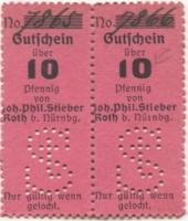Roth - Stieber, Johann Philipp - -- - (20) Pfennig