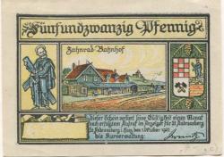 Sankt Andreasberg (heute: Braunlage) - Kurverwaltung - 1.10.1921 - 25 Pfennig