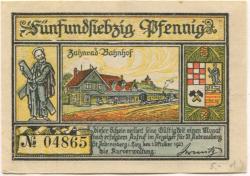 Sankt Andreasberg (heute: Braunlage) - Kurverwaltung - 1.10.1921 - 75 Pfennig