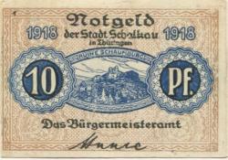 Schalkau - Stadt - 1918 - 10 Pfennig