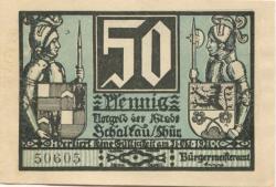 Schalkau - Stadt - - 31.10.1921 - 50 Pfennig