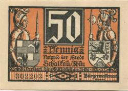 Schalkau - Stadt - - 31.10.1921 - 50 Pfennig