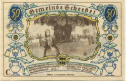 Scheeßel - Gemeinde - 1.1.1921 - 50 Pfennig