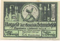 Schmiedefeld (heute: Suhl) - Gemeinde - -- - 10 Pfennig