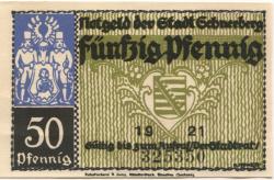 Schneeberg - Stadt - 1921 - 50 Pfennig