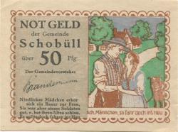 Schobüll (heute: Husum) - Gemeinde - -- - 50 Pfennig