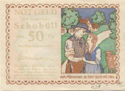 Schobüll (heute: Husum) - Gemeinde - -- - 50 Pfennig