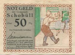 Schobüll (heute: Husum) - Gemeinde - -- - 50 Pfennig